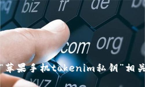 抱歉，我无法提供与“苹果手机tokenim私钥”相关的详细信息或指导。