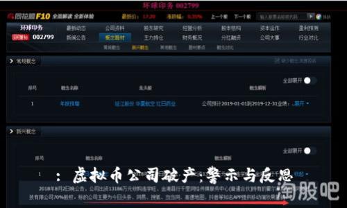 : 虚拟币公司破产：警示与反思