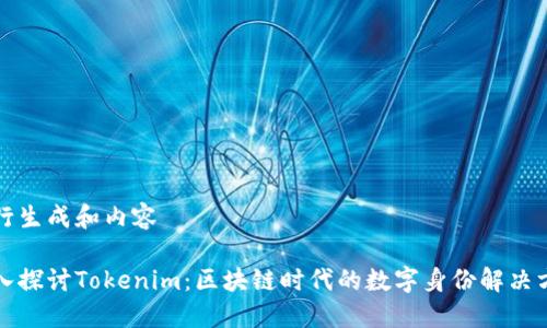 自行生成和内容

深入探讨Tokenim：区块链时代的数字身份解决方案