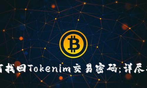 如何找回Tokenim交易密码：详尽指南