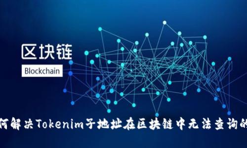 : 如何解决Tokenim子地址在区块链中无法查询的问题