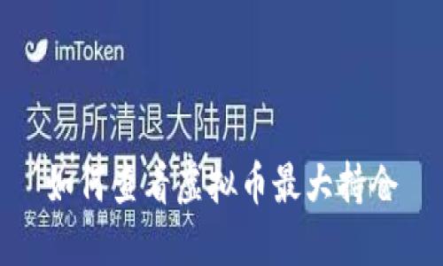 如何查看虚拟币最大持仓