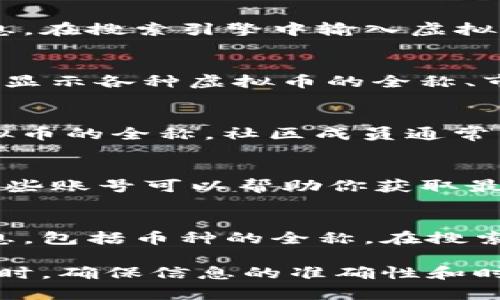 虚拟币（或加密货币）的全称查找可以通过以下几个方法进行：

1. 官方网站
大多数虚拟币都有自己的官方网站，通常会在网站上提供币种的全称以及其它相关信息。在搜索引擎中输入虚拟币的简称，通常可以找到相关的官方网站链接。

2. 加密货币数据网站
一些专门提供加密货币信息的数据网站，如CoinMarketCap、CoinGecko等，可以准确地显示各种虚拟币的全称、市场价值、交易量和历史数据等。在这些网站上，你可以通过币的简称快速找到其全称。

3. 加密货币社区论坛
加入一些加密货币相关的社区论坛，如Reddit、Bitcointalk等，可以向其他用户询问虚拟币的全称。社区成员通常乐于分享这类信息，特别是对于新手来说，参与社区能够获得许多有价值的经验和建议。

4. 社交媒体
在Twitter、Facebook等社交媒体平台上，许多加密货币项目有自己的官方账号，关注这些账号可以帮助你获取最新的动态和全称。此外，利用社交媒体的搜索功能，你也可以找到相关讨论和信息。

5. 专业报告和文章
网络上有很多关于加密货币的研究报告和分析文章，它们通常提供了详细的虚拟币信息，包括币种的全称。在搜索时结合具体的分析和研究，可以更加全面地了解该币种的背景及其市场动态。

通过以上这些方法，你可以有效地查找所需的虚拟币全称和相关信息。在使用这些资源时，确保信息的准确性和时效性，尤其是在快速变化的加密货币市场。