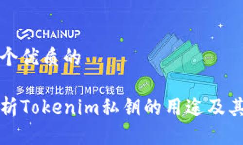 思考一个优质的

深入解析Tokenim私钥的用途及其安全性