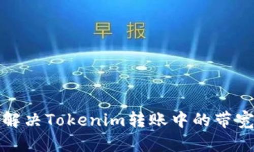 如何解决Tokenim转账中的带宽问题